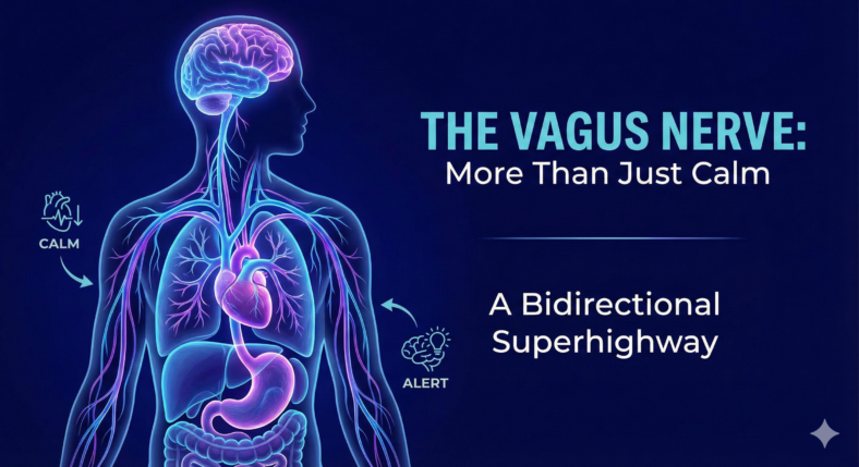<h1>The Vagus Nerve: Your Body's Hidden Superpower for Mood, Focus, and Health</h1> <h1>The Vagus Nerve: Your Body's Hidden Superpower for Mood, Focus, and Health</h1>