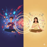Modern Life Is the Push of Dopamine and the Pull of Fear: How Meditation Sets You Free